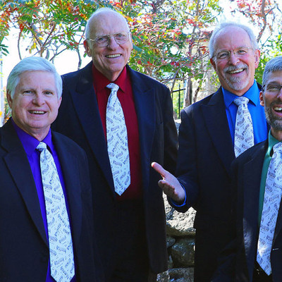 The Charades - Left to Right - Steve (Lead), Leonard (Bass), Ken (Tenor), Tom, (Bari)